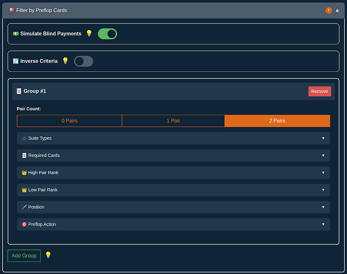 Group Filters