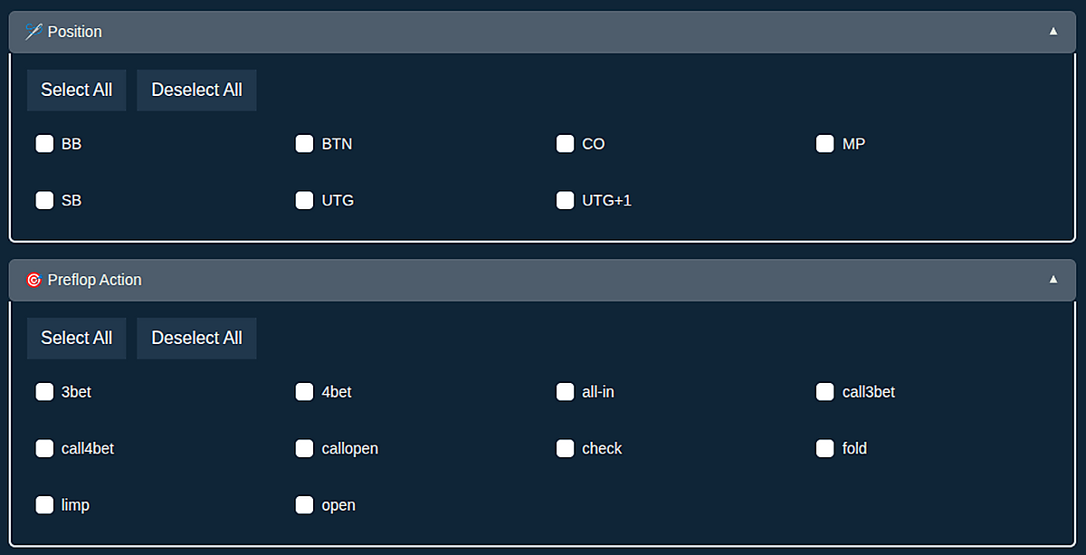 Position Filter